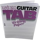 Ernie Ball 7021 Guitar Tab Writing Paper