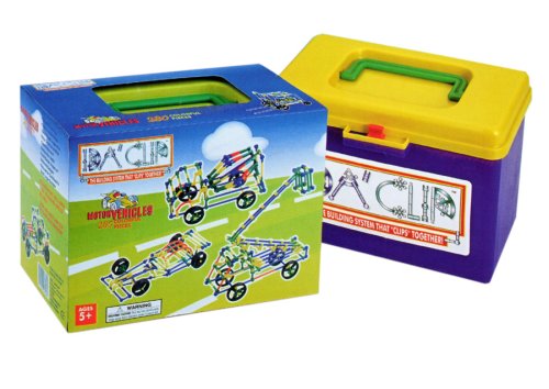 Ida-Clip Building System 280-Piece Motor Vehicle Set
