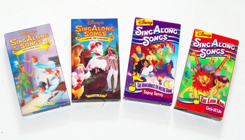 Disney Sing Along Songs Combo Set 1 (4pk)