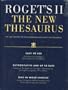 ROGET NEW THESAURUS II CL