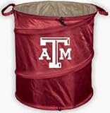 Texas A & M Aggies Collapsible Trash Can (Doubles as Cooler and Laundry Hamper)