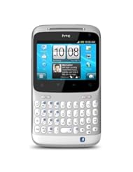 HTC Status ChaCha A810a Unlocked Phone with QWERTY Keyboard, 5MP Camera, Wi-Fi and GPS - US Warranty - Silver