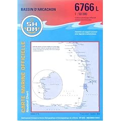 Carte marine : Bassin d'Arcachon N� 6766L