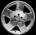 03 AUDI TT ALLOY WHEEL RIM 17 INCH, Diameter 17, Width 7.5 (5 SPOKE), 32mm offset, BRIGHT POLISH, 1 Piece Only, Remanufactured (2003 03) ALY58726U80