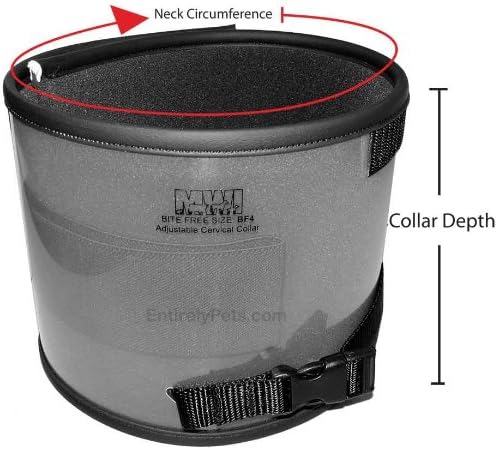 Bite-Free Collar, SIZES: S/M-4in