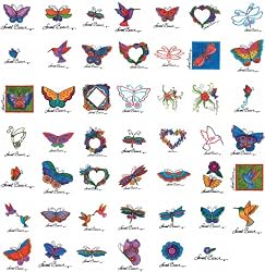 Best Embroidery Machine Design CD LAUREL BURCH FLYING COLORS Price