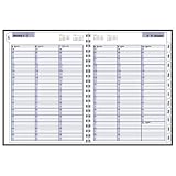 At-A-Glance Dayminder Premiere 8 x 11 Inch Black Recycled Weekly Professional Appointment Book (G520H0)
