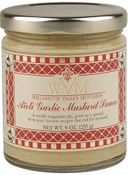 Willamette Valley Mustards And Marinades Aioli Garlic Mustard, 9-Ounce Jars (Pack of 12)
