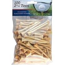 INTECH Golf Tee 2-3/4" 100 Pack (Natural)