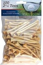 INTECH Golf Tee 2-3/4" 100 Pack (Natural)