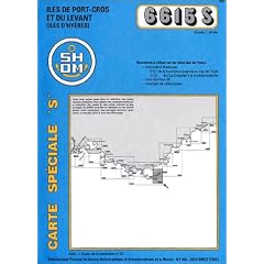 Carte marine : �les de Port Cros et du Levant