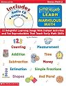 Sing-Along and Learn Marvelous Math: 12 Delightful Learning Songs With Instant Activities and Fun Reproducibles That Teach Early Math Skills