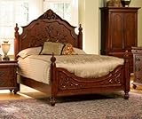 200511KW Isabella California King Size Bed in Oak by Coaster