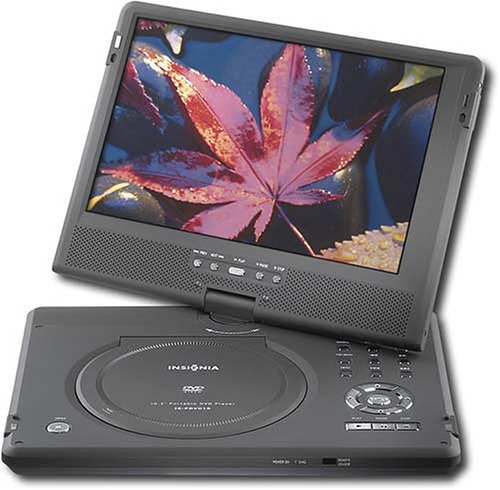 Electronics: Insignia 10,2 16.9 Widescreen TFT Portable DVD Player with Swivel Screen