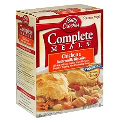 Betty Crocker Complete Meals, Chicken & Buttermilk Biscuits, 27-Ounce Boxes (Pack of 3)