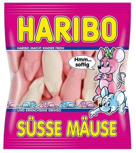 Haribo Süsse Mäuse, 20er Pack (20 x 200 g Beutel)