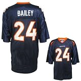 Reebok NFL Equipment Denver Broncos #24 Champ Bailey Navy Youth Replica Football Jersey