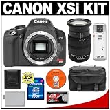 Canon Digital Rebel XSi Digital SLR Camera (Black) & Sigma 18-200mm Optical Stabilizer Zoom Lens + 16GB Card + LP-E5 Battery + Case + Cameta Bonus Accessory Kit