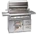 Alfresco Classic 42 Inch Natural Gas Grill On Refrigerated Cart