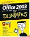 Office 2003 All-in-One Desk Reference for Dummies