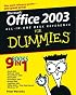 Office 2003 All-in-One Desk Reference for Dummies