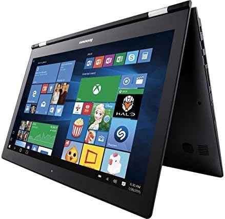 2016 Newest Lenovo Edge 2 15.6" 2-in-1 Touch-Screen IPS FHD 1080P Laptop, Intel Core i7, 2GB Dedicated GeForce 940M Graphics, 8GB Memory, 1TB Hard Drive, WiFi, HDMI, Backlit Keyboard, Windows 10