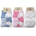 4-Pack Newborn Socks in Washbag, White