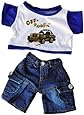 "Off Roading" outfit w/Cargo Jeans Outfit Teddy Bear Clothes Fits Most 14" - 18" Build-A-Bear, Vermont Teddy Bears, and Make Your Own Stuffed Animals