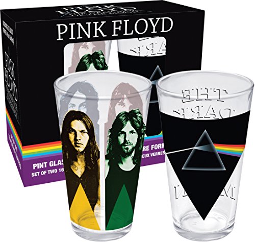 Aquarius Pink Floyd Dark Side 2 Pint Glass Set