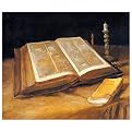 The Open Bible by Vincent Van Gogh - 23x21"