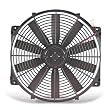 Flex-a-lite 118 Black 16 LoBoy Electric Fan (puller)