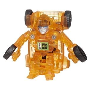 Transformers Bot Shots Series 1 Super Bot Bumblebee Battle Game Figure