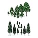 22 PCS 3-16 cm Green Model Trees Train Scenery Layout