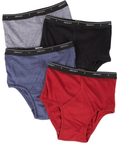 Jockey 4-pk. Assorted Full Rise Brief