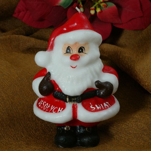 Candles - Christmas Santa Claus