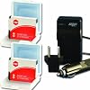 Batteria gopro (x2) + caricabatteria gopro + adattatore per auto + scatole di trasporto l batteria ricaricabile per Go Pro HD Hero Go Pro HD Hero 2 GoPro HD Motorsports Hero GoPro HD Helmet Hero GoPro HD Surf Hero GoPro Naked Hero HD GoPro HD Hero 960
