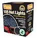 Kingfisher - 105 Garden Net Lights - Solar Powered 1.8m x 1m