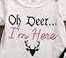 Baby Newborn Girls Cute Bodysuits with Leggings and Hat 3pcs outfit Clothes (0-3M, Pink)