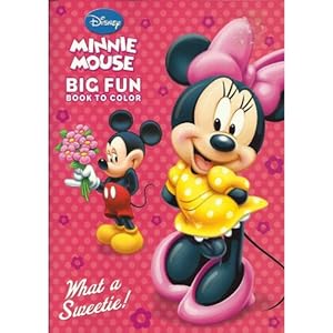 Minnie Mouse Big Fun Book to Color - Minnie Mouse Coloring Book: Amazon ...