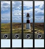 Produkt-Bild: File Art - Design Etiketten - Motiv Lighthouse - breit