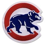 Chicago Cubs Walking Bear MLB Baseball Patch