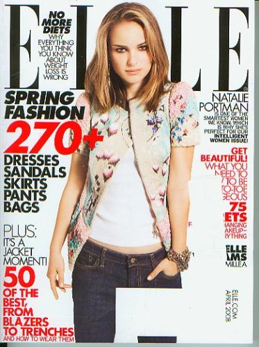Elle Magazine April 2008 - Natalie Portman (No. 272)