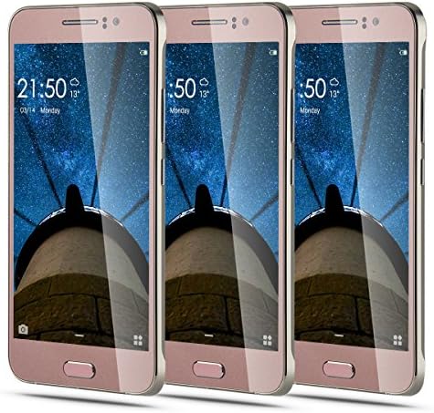 LXLG Unlocked Android 5.1 Smartphones 5.0" MTK6580 Quad Core ROM 4GB 5.0MP Camera Dual SIM Dual Standby GSM/3G Quadband Cell Phones WIFI Bluetooth Pink