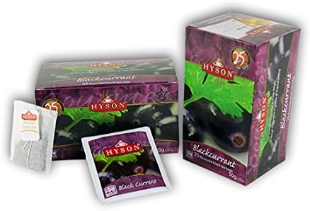 HYSON Blackcurrant Black Tea 6 Pack