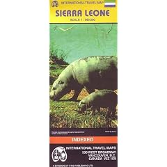 Sierra Leone Map by ITMB