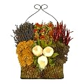 Herb Garden Bow Basket - 15"