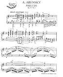 Arensky Prelude Op. 36, No. 1: Instantly download and print sheet music Arensky Prelude Op. 36, No. 1: Instantly download and print sheet music