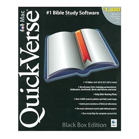 Click here to buy QuickVerse Bible Study Black Box Edition (Mac) by Findex.