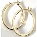 Monet Large Snap Hoop Earrings