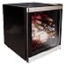 Husky HUS-HM38 Personal Wine Refrigerator Chiller 50L  - Chrome Door Effect, Black